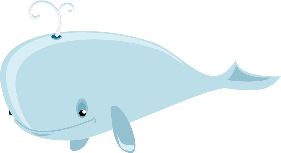 cartoon whale png transparent