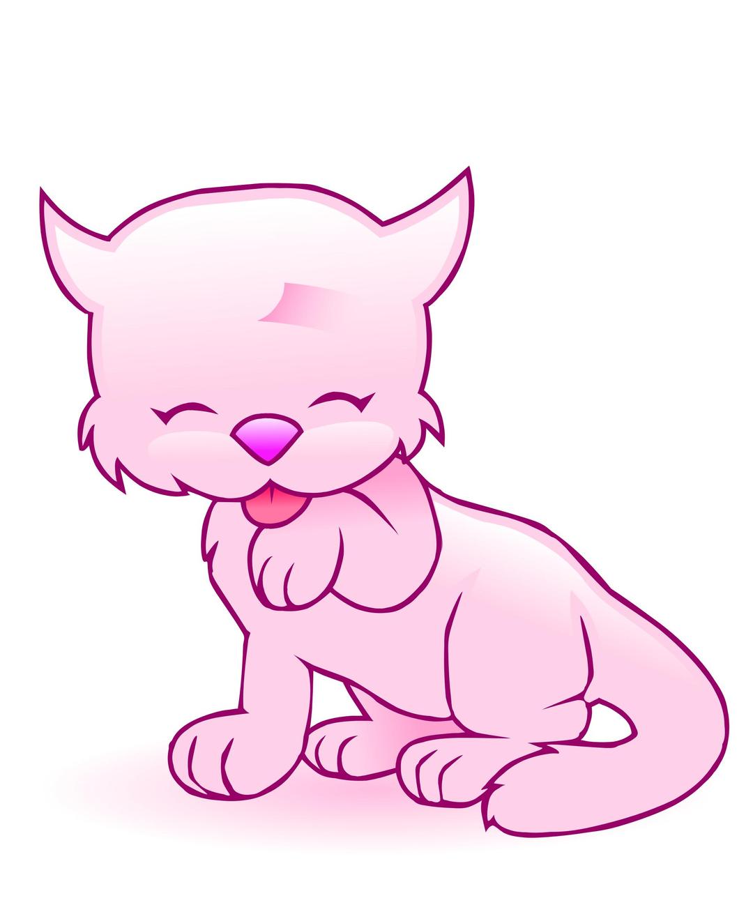 Cat drill (Animation) png transparent