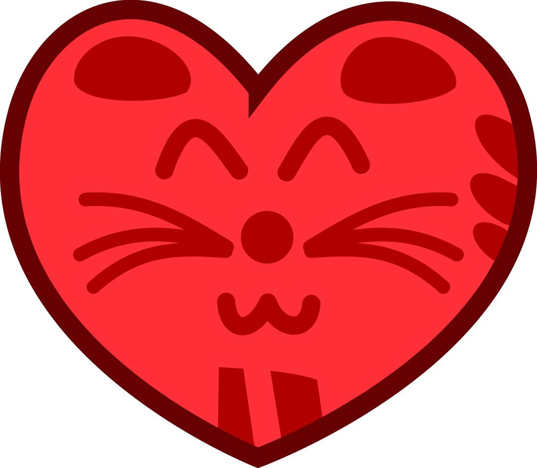 Cat Heart png transparent