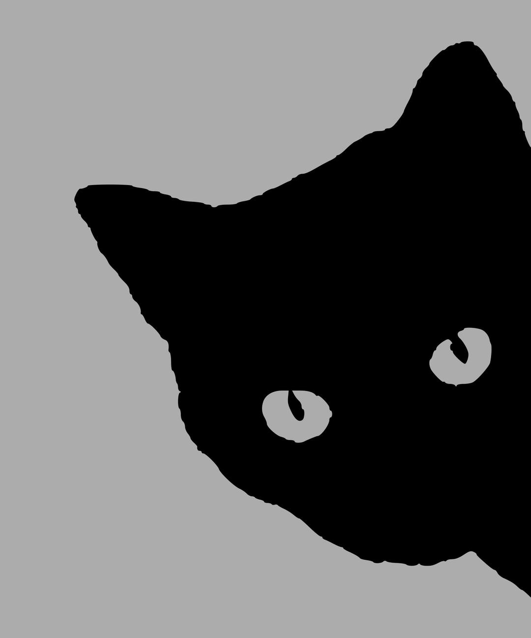 Cat silhouette 01 png transparent