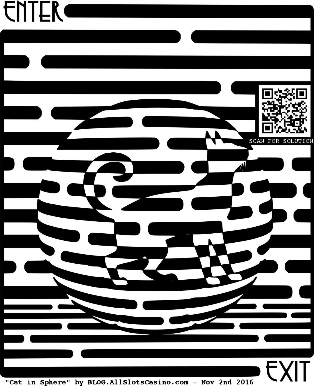 Cat Sphere Maze png transparent