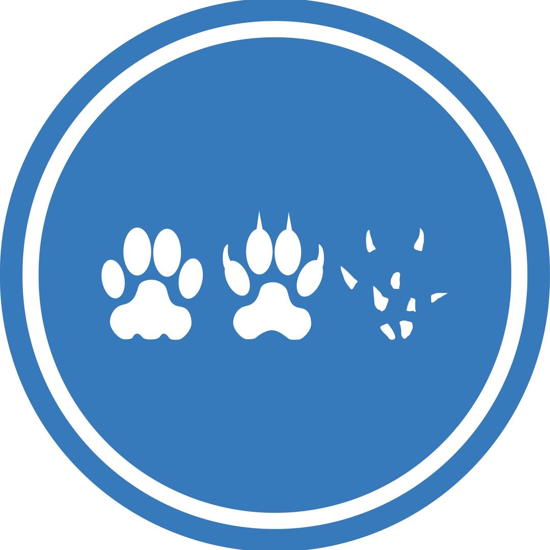 Cat-Dog-Mouse Unification Peace Logo png transparent