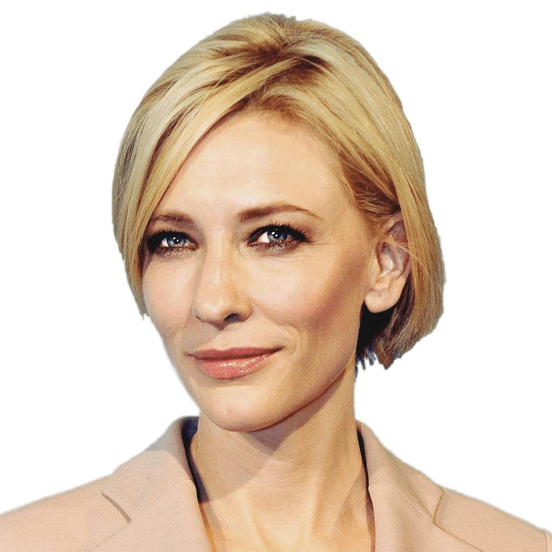 Cate Blanchett Short Hairstyle png transparent
