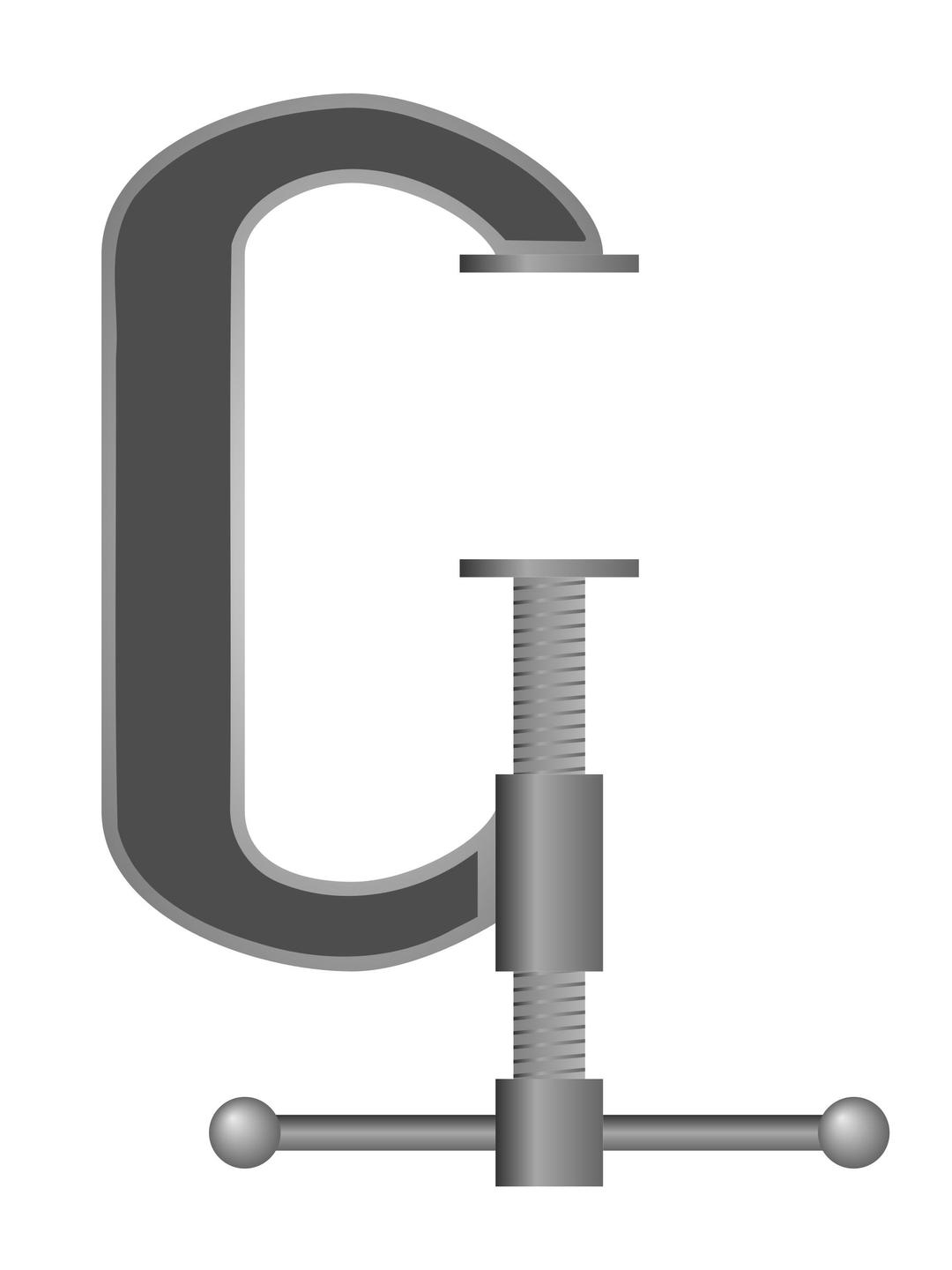 C-clamp png transparent