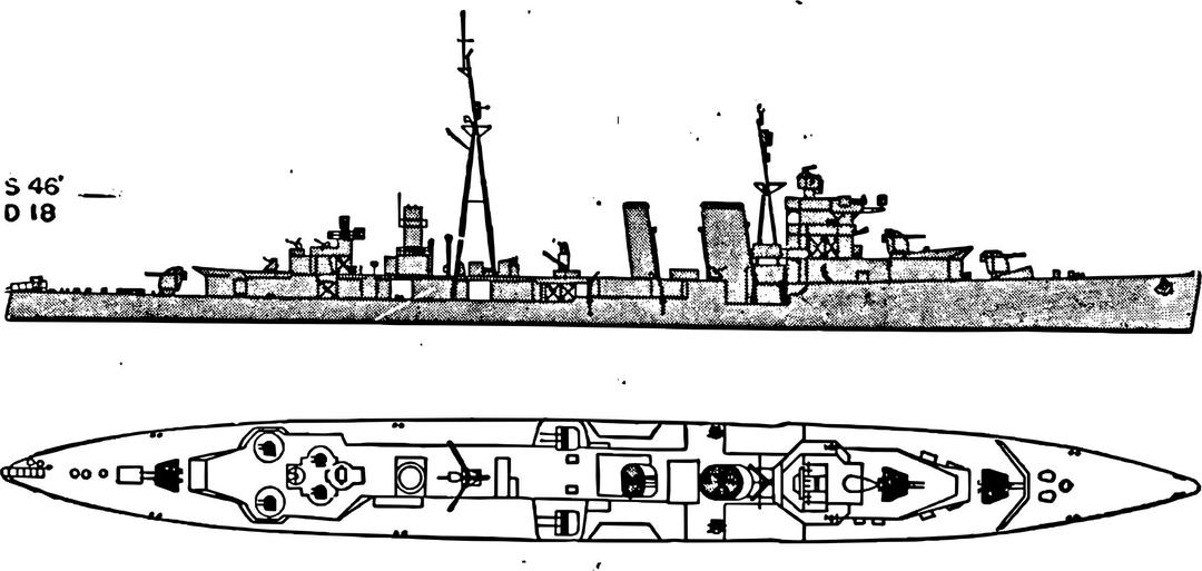 CclCLAA Battleship png transparent