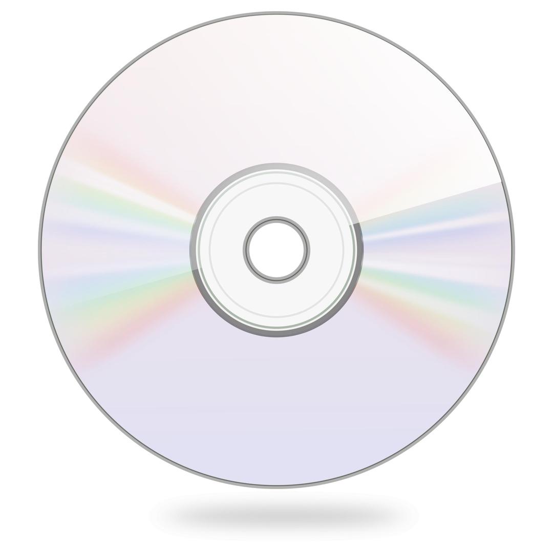 CD / DVD Illustration png transparent