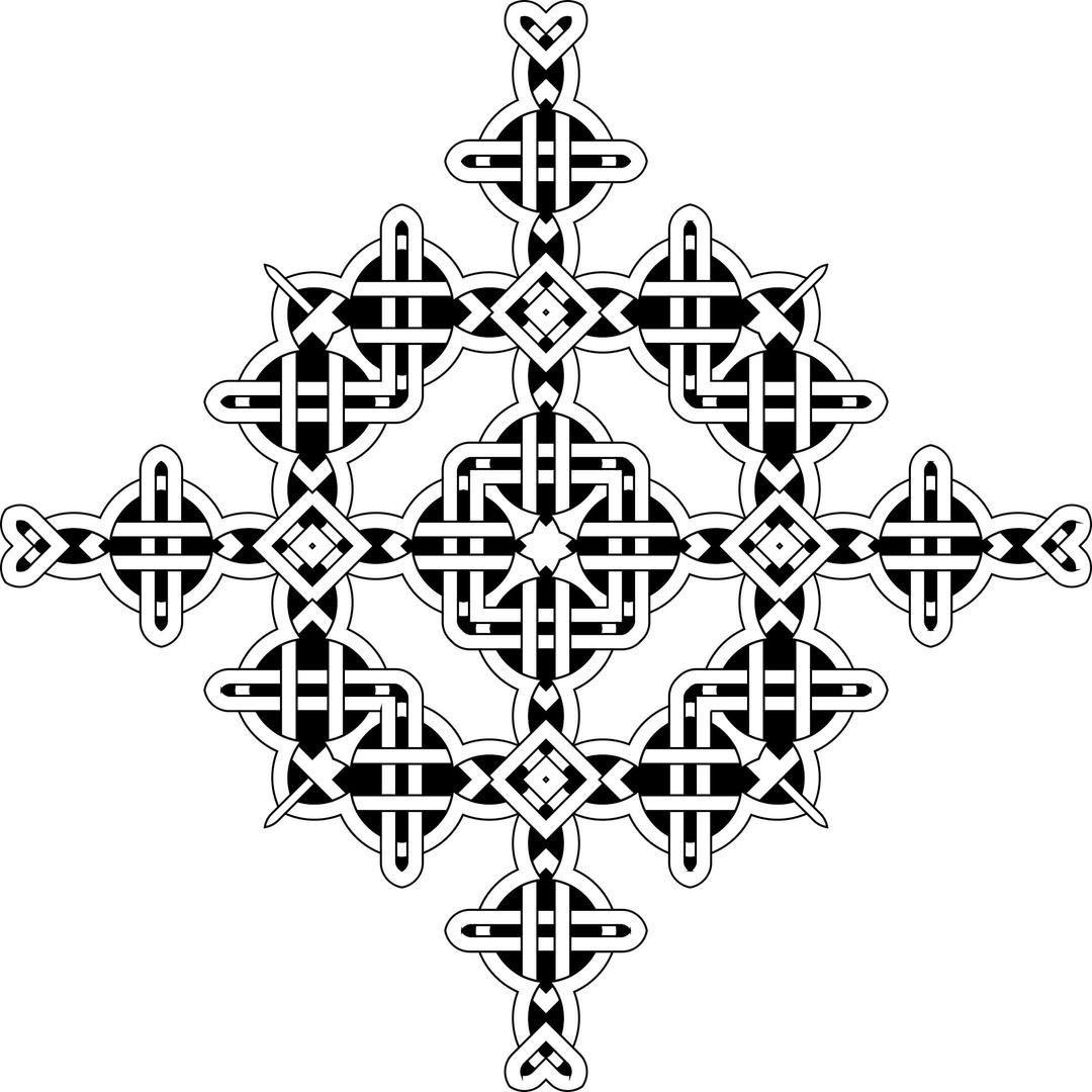 Celtic Geometric 11 png transparent