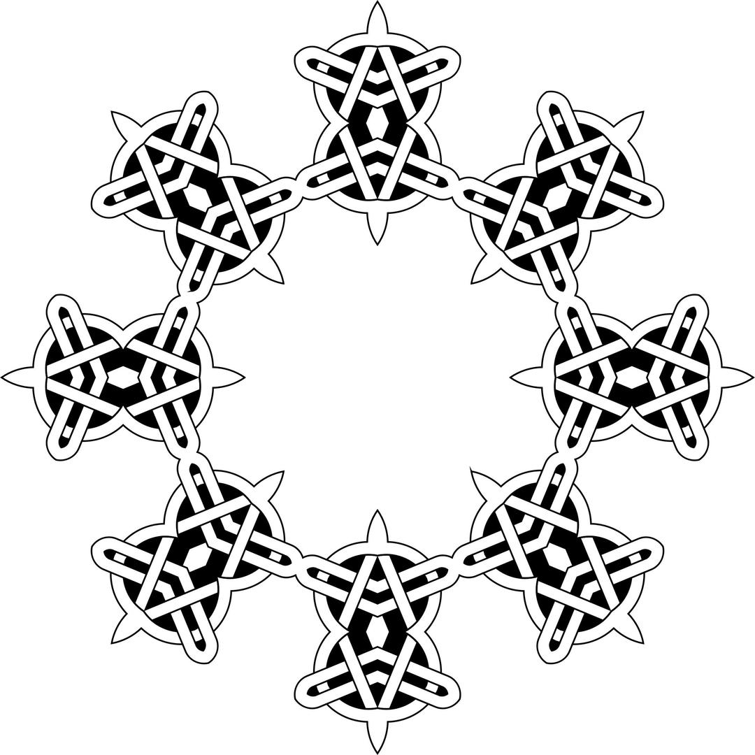 Celtic Geometric 6 png transparent