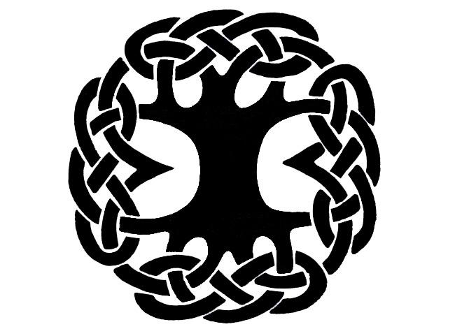 Celtic Knot Circle Tattoo png transparent