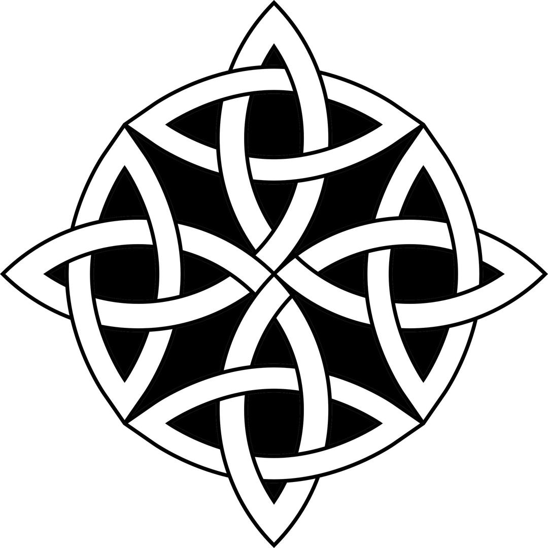 Celtic Knot Circle Variation 2 png transparent