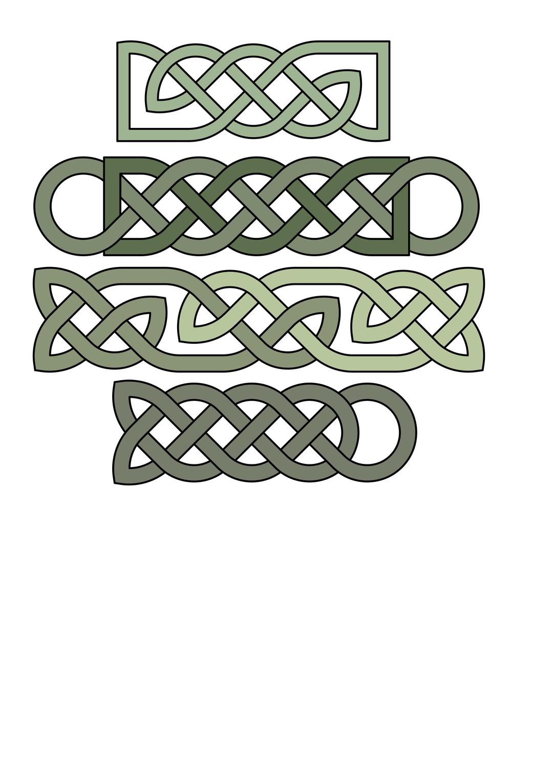 Celtic knot patterns png transparent