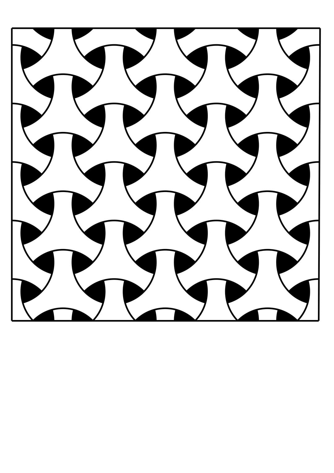Celtic repeating geometric pattern png transparent