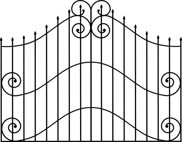 Cemetery Iron Gate png transparent
