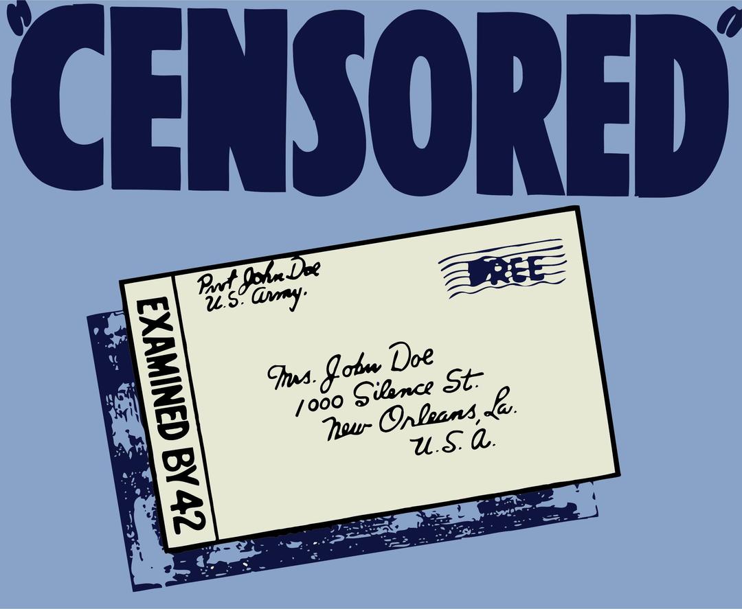 Censorship png transparent