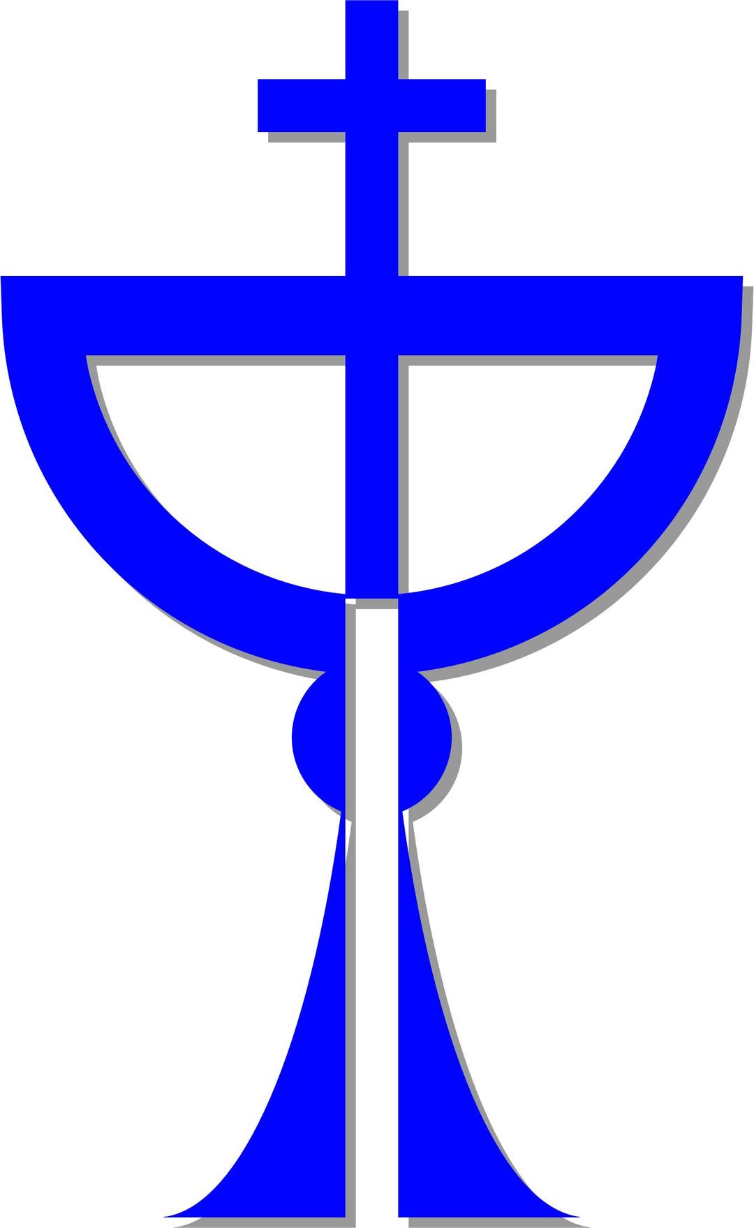 Chalice Cross png transparent