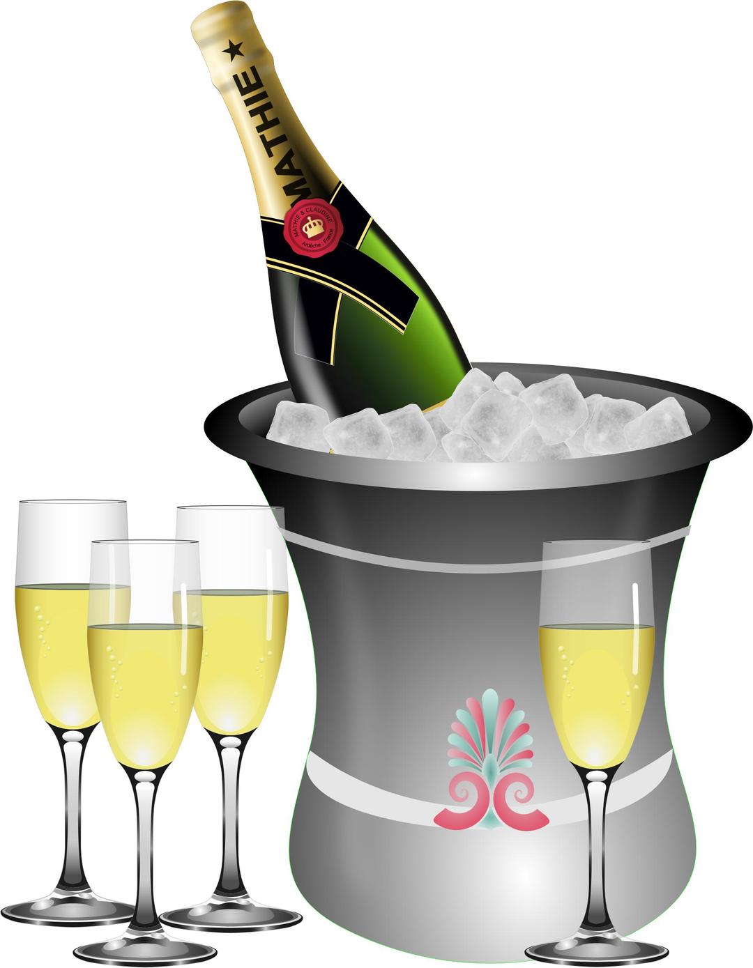 Champagne On Ice Remix png transparent
