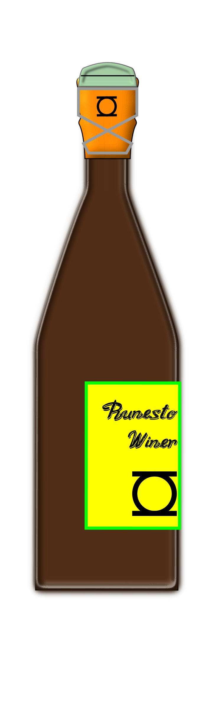 Champagne (standing) png transparent