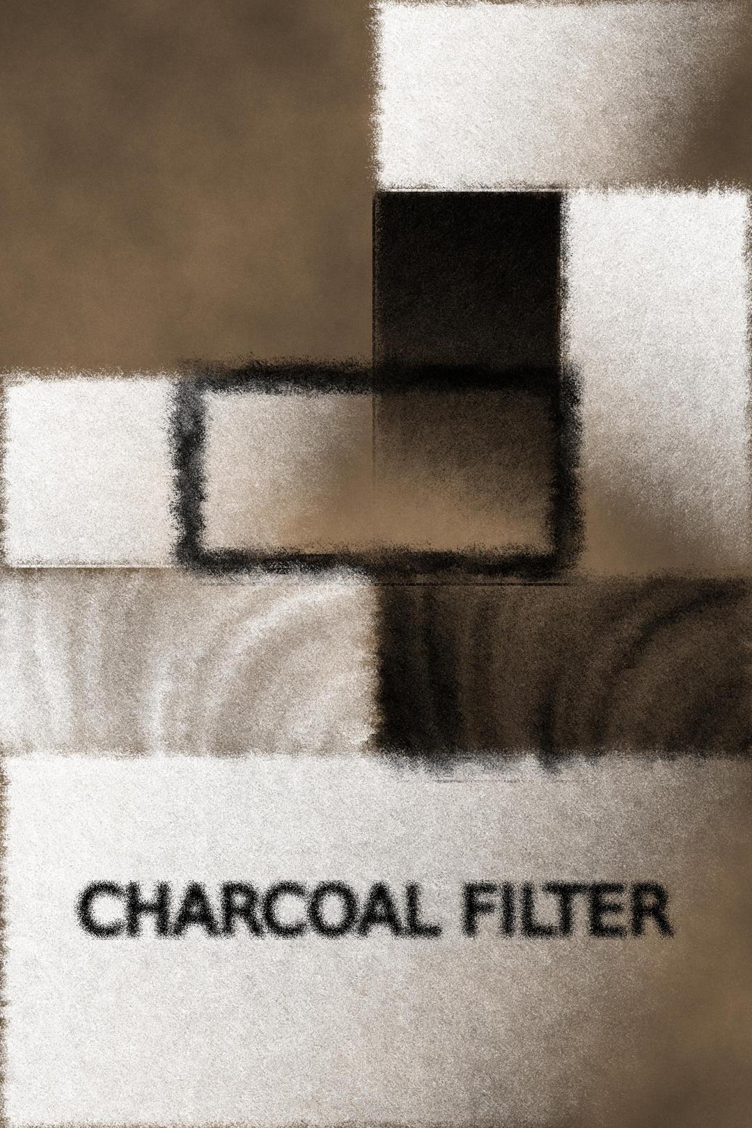 charcoal filter png transparent