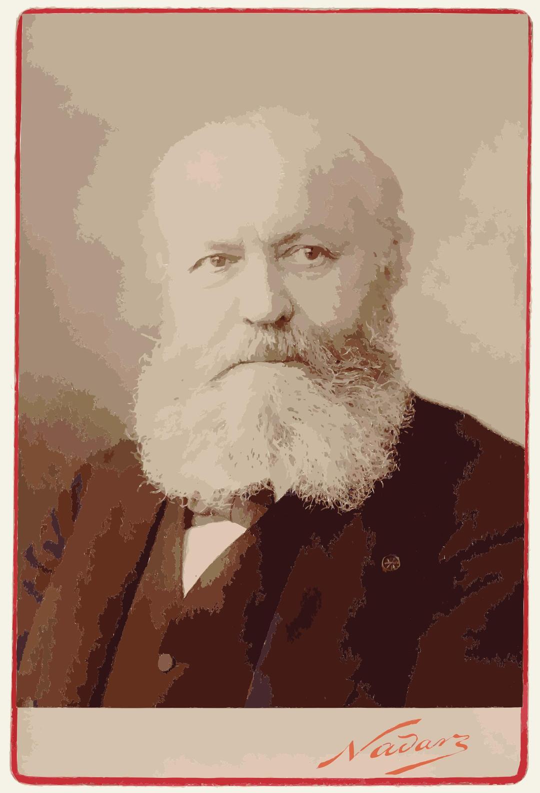 Charles Gounod (1890) by Nadar png transparent