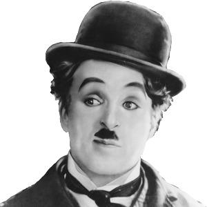 Charlie Chaplin Face png transparent