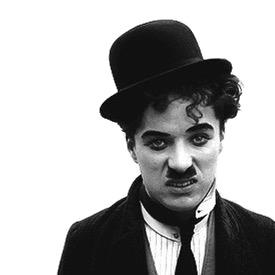 Charlie Chaplin Grumpy Face png transparent