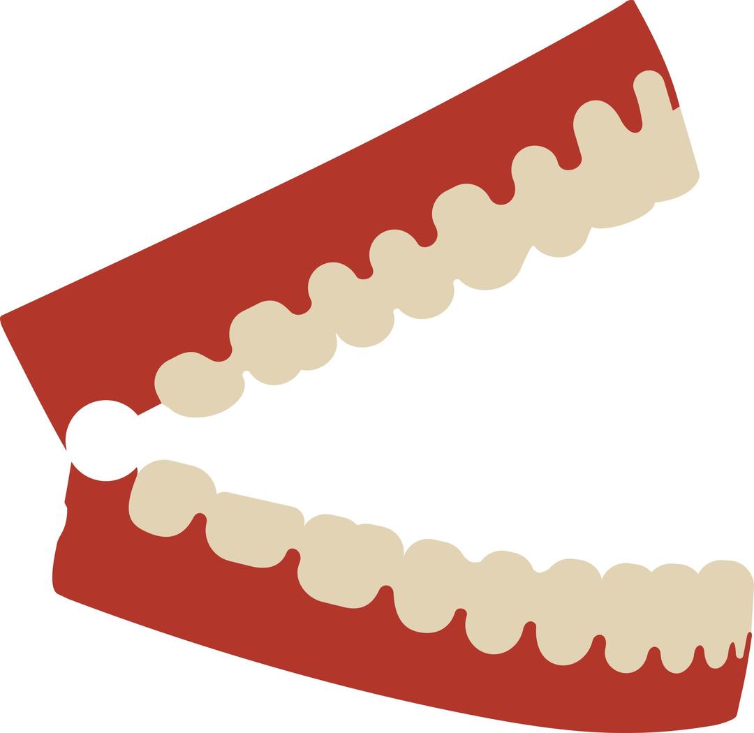 Chattering teeth png transparent