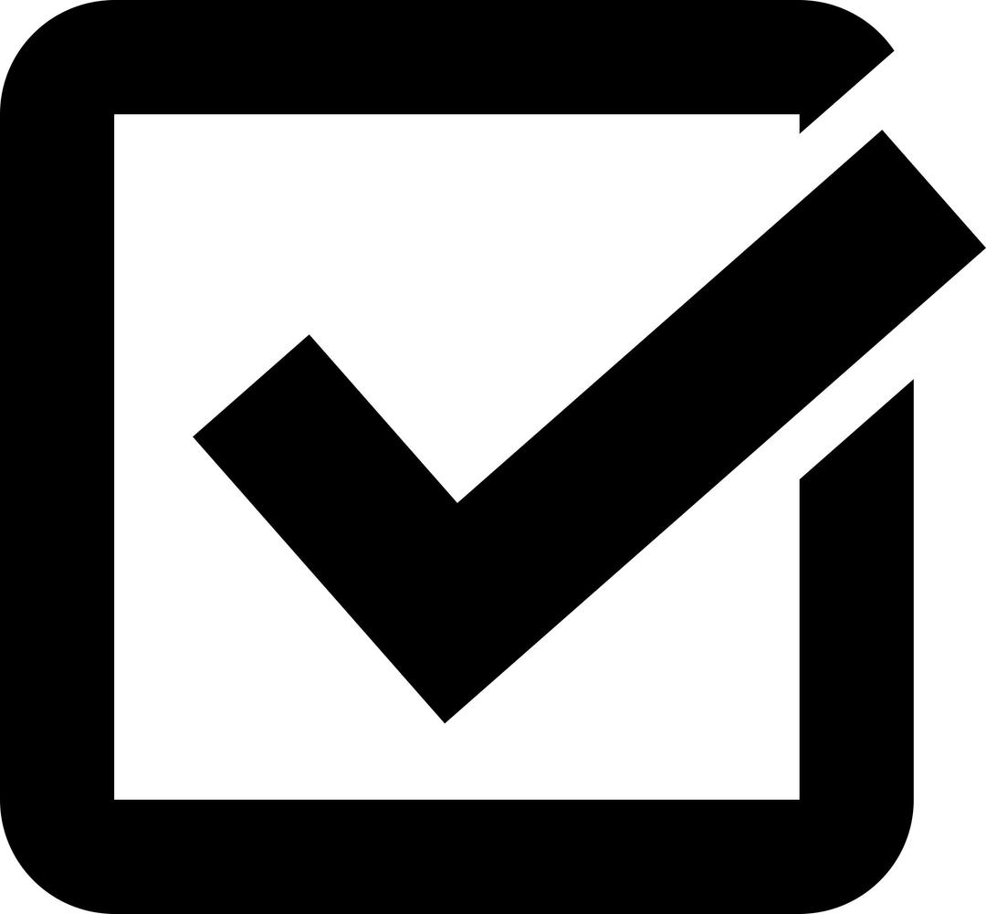 Check box icon png transparent