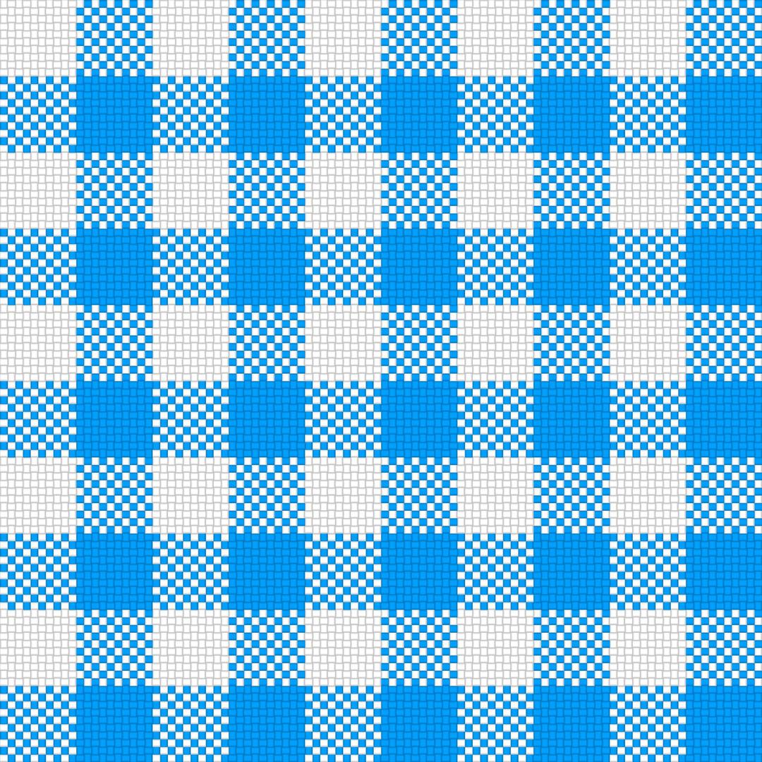 Checker Plaid Cloth Blue White png transparent