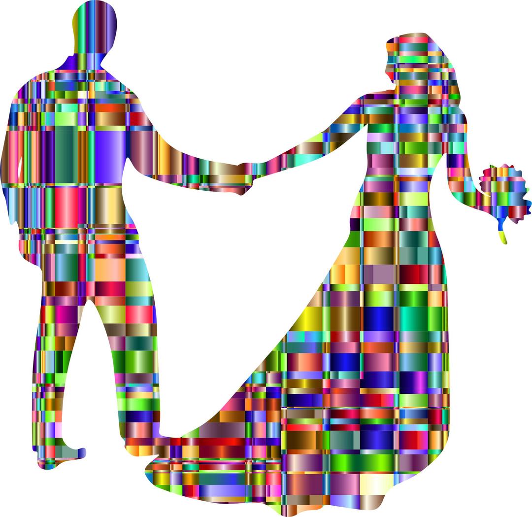 Checkered Chromatic Marriage png transparent