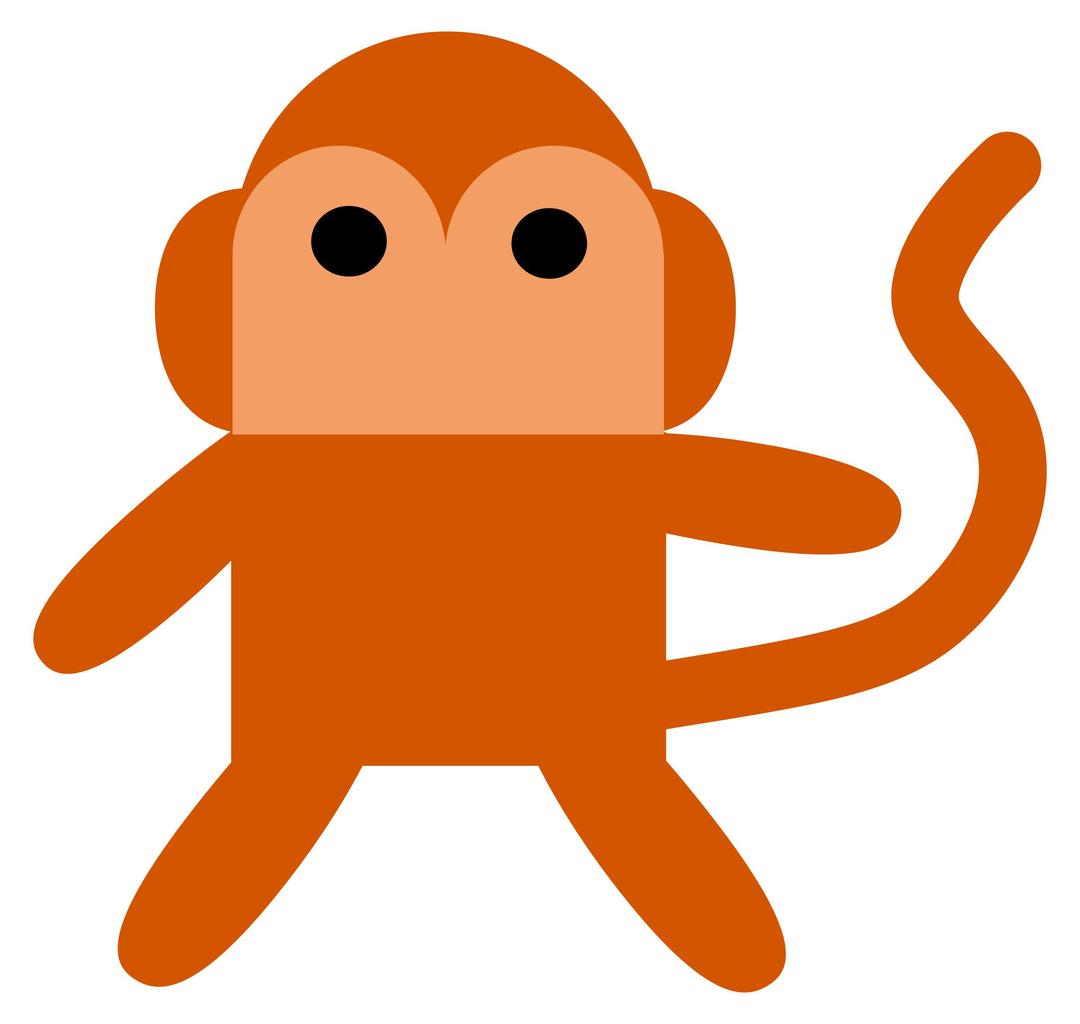 Cheeky Monkey png transparent