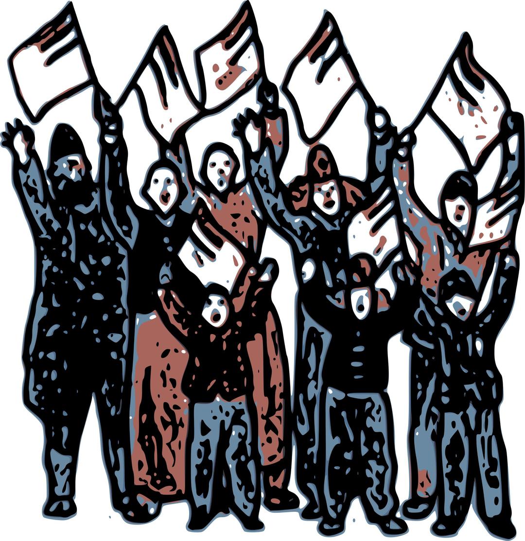 Cheering Crowd png transparent