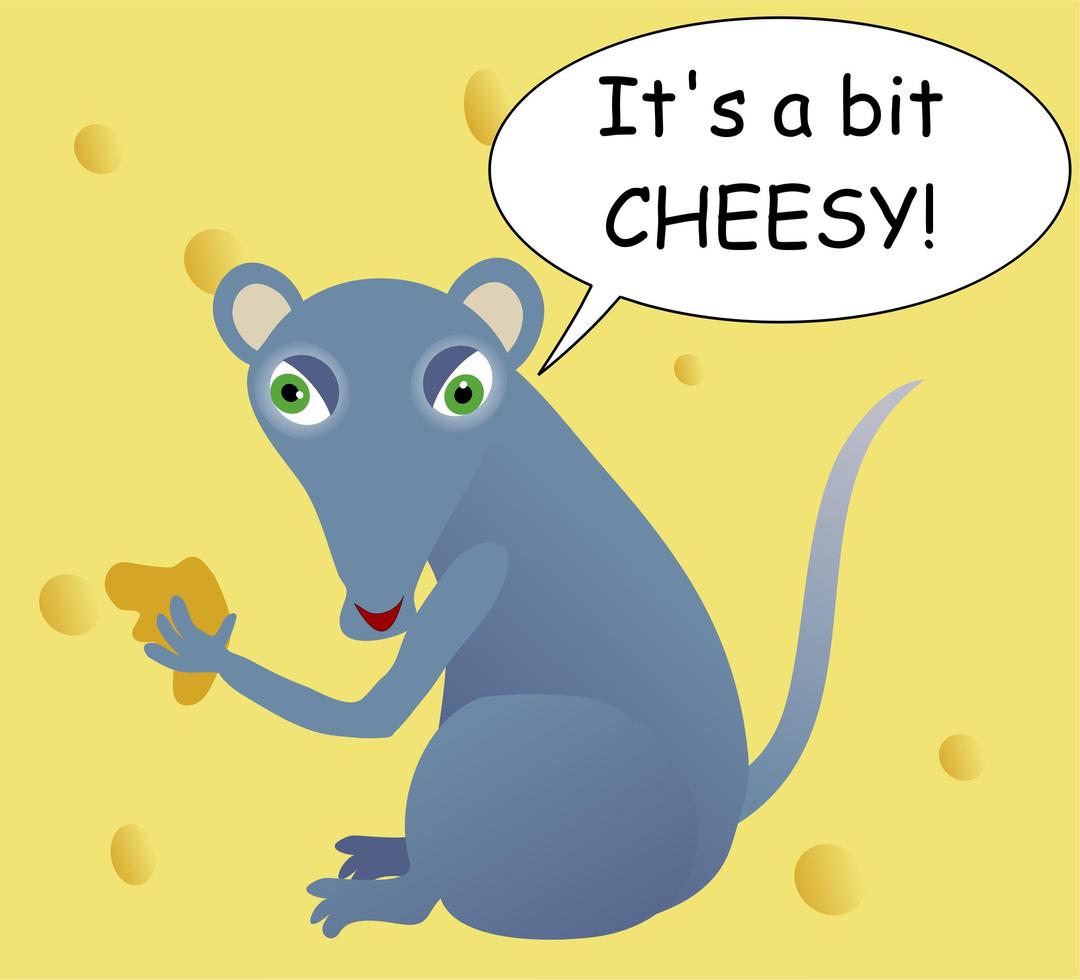 Cheesy Mouse png transparent