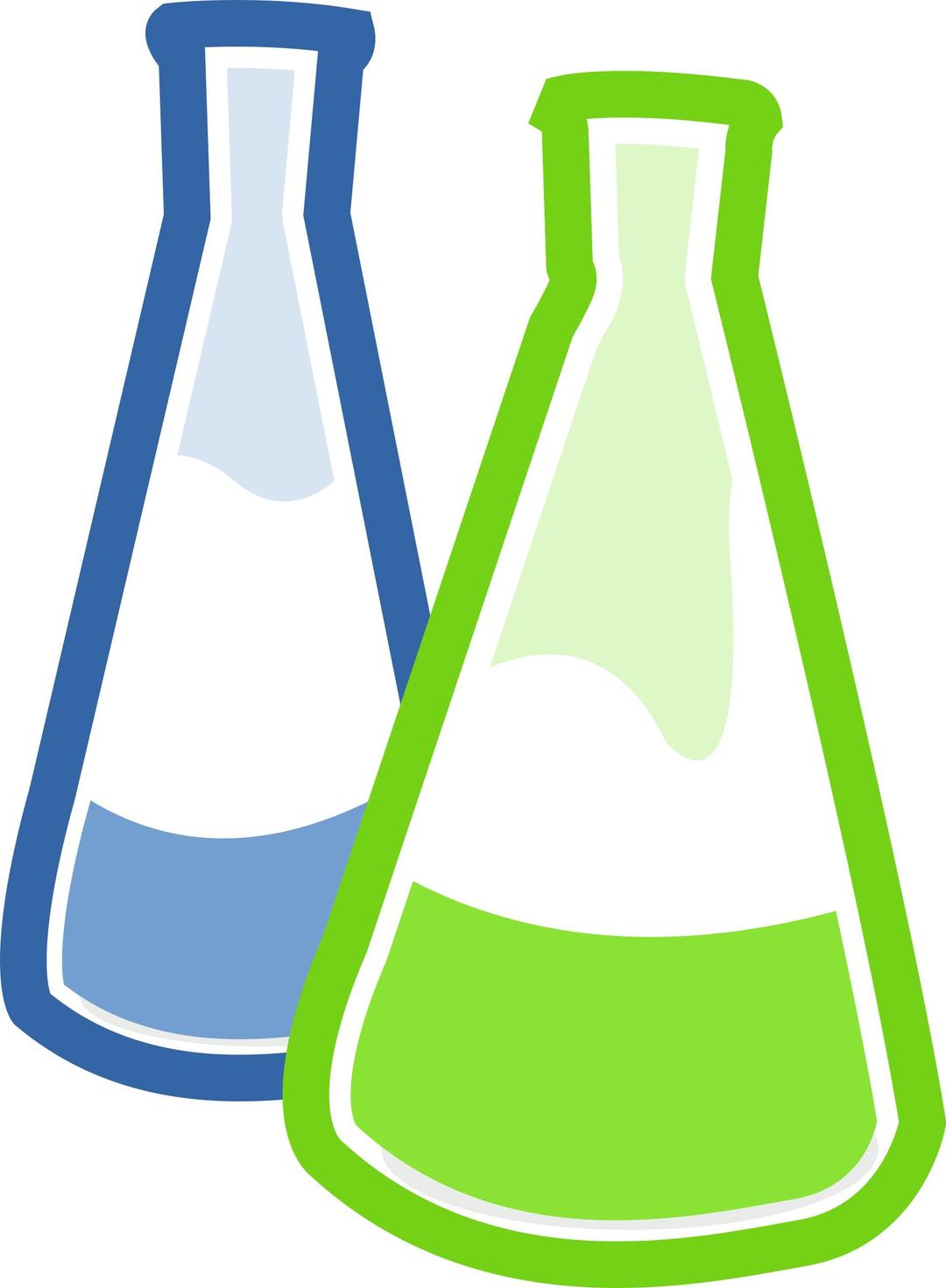 Chemical Flasks png transparent