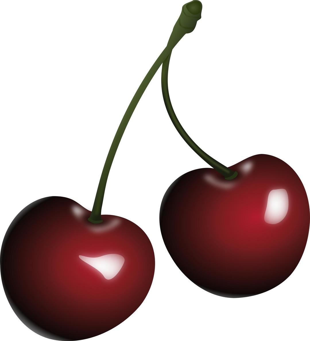 cherries, vyA¡nios, food png transparent