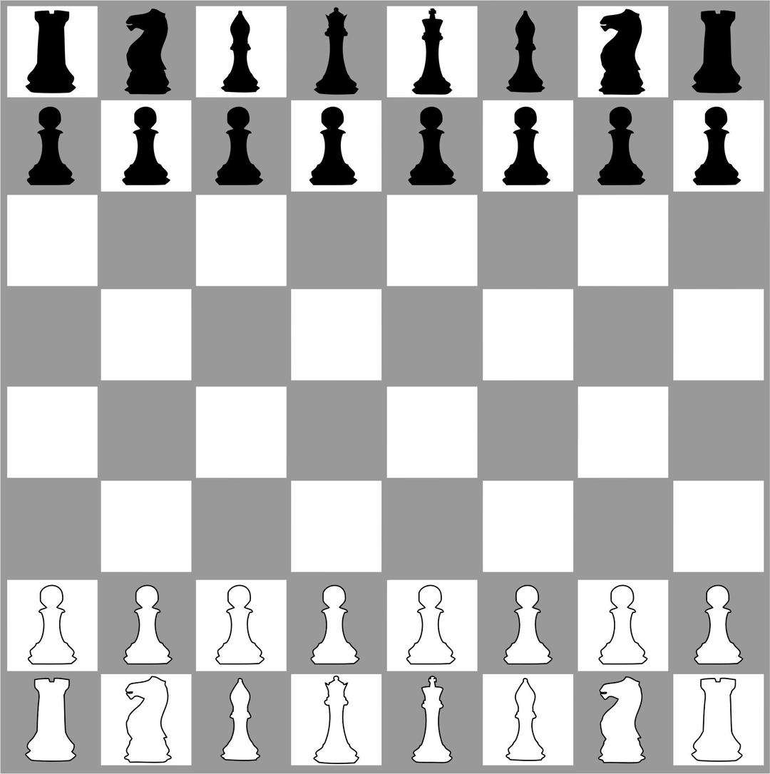 Chess Board And Pieces png transparent