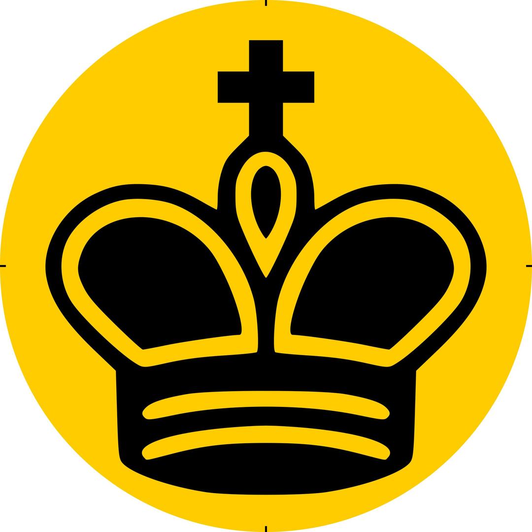 Chess Piece Symbol – Black King – Rey Negro png transparent