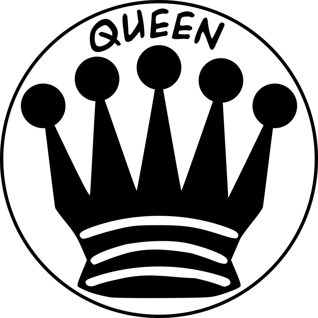 Chess Piece with Name - Black Queen png transparent