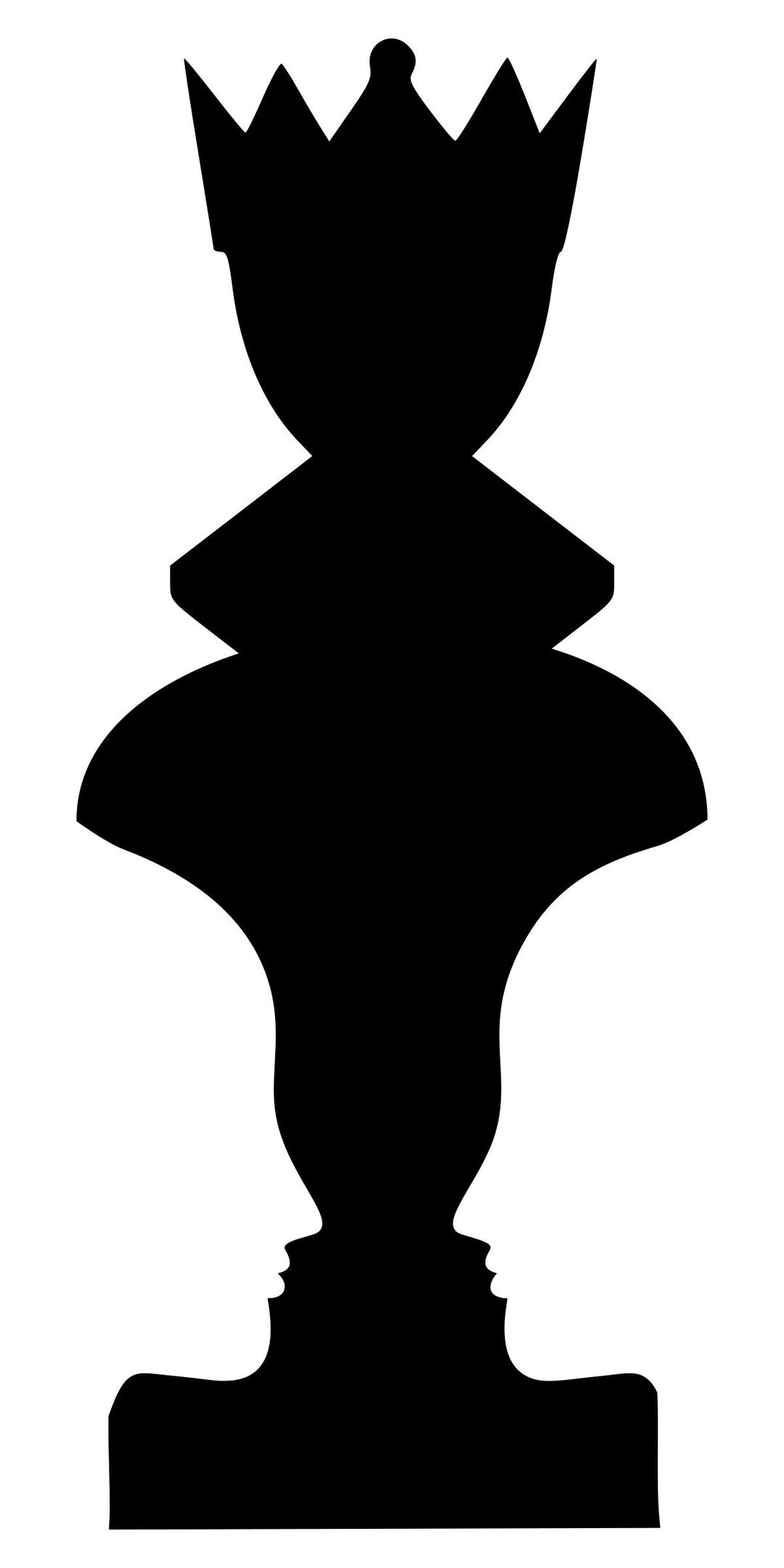 chess piece-black queen png transparent