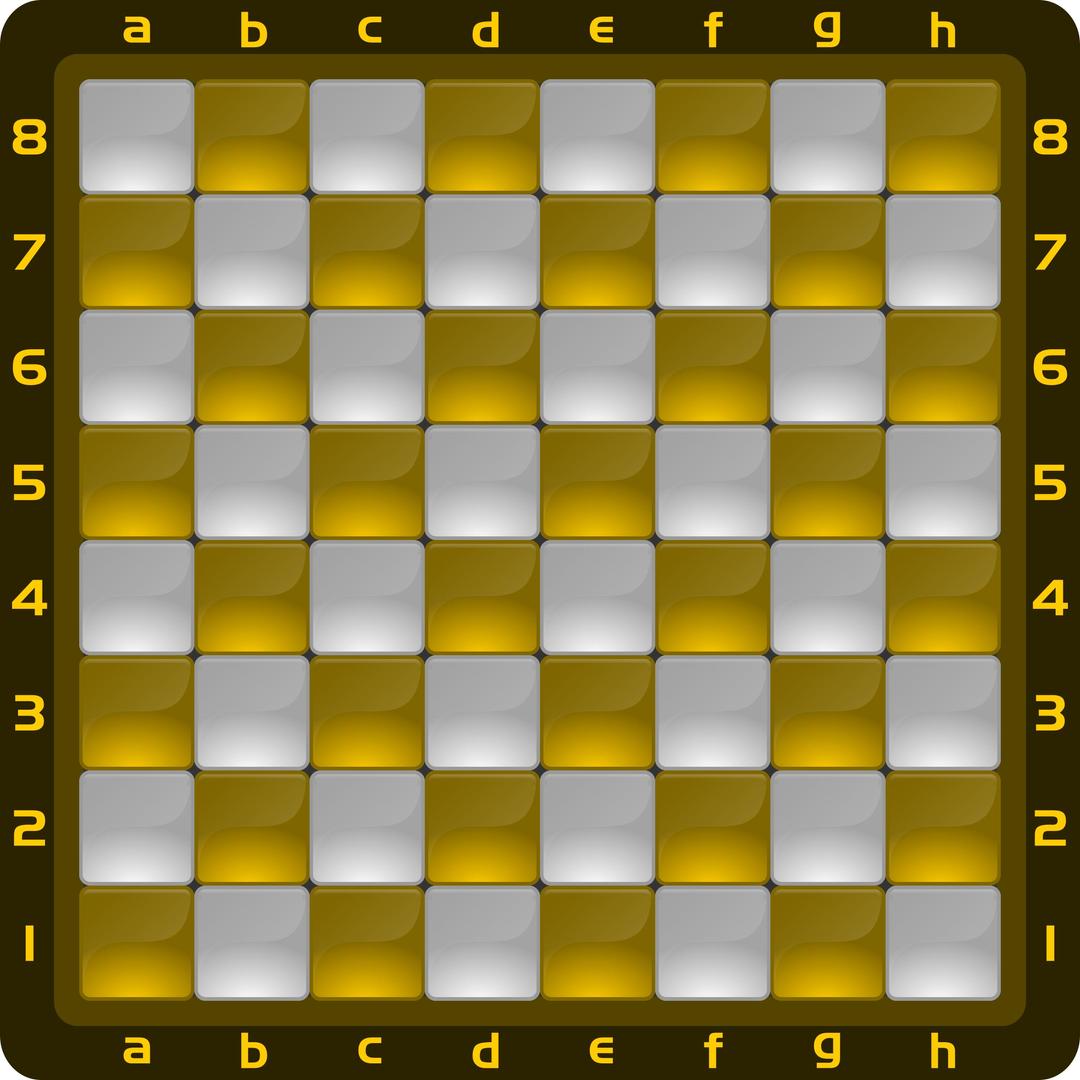 Chessboard Glossy Squares - Honey png transparent