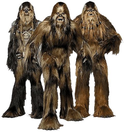 Chewbacca Star Wars png transparent