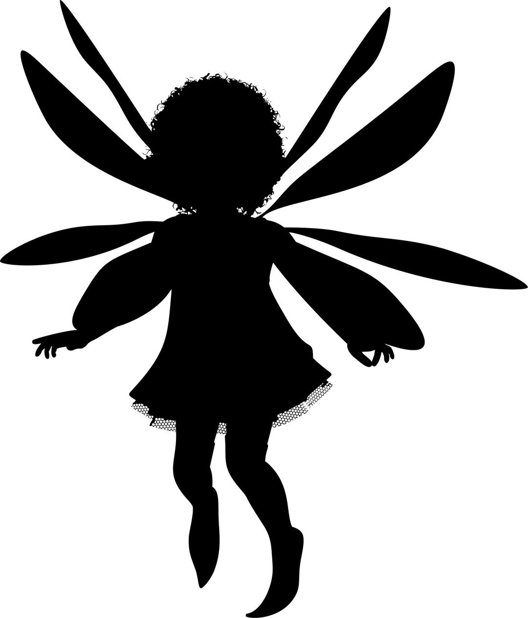 Child Fairy Silhouette png transparent