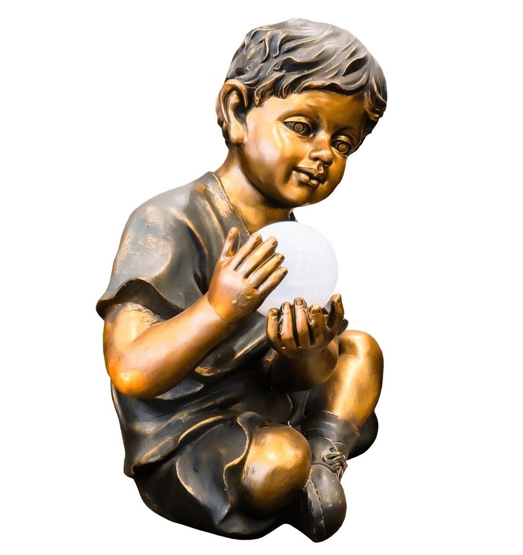 Child Figurine Lamp png transparent