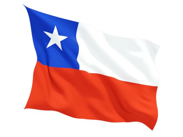 Chile Flag Wave png transparent