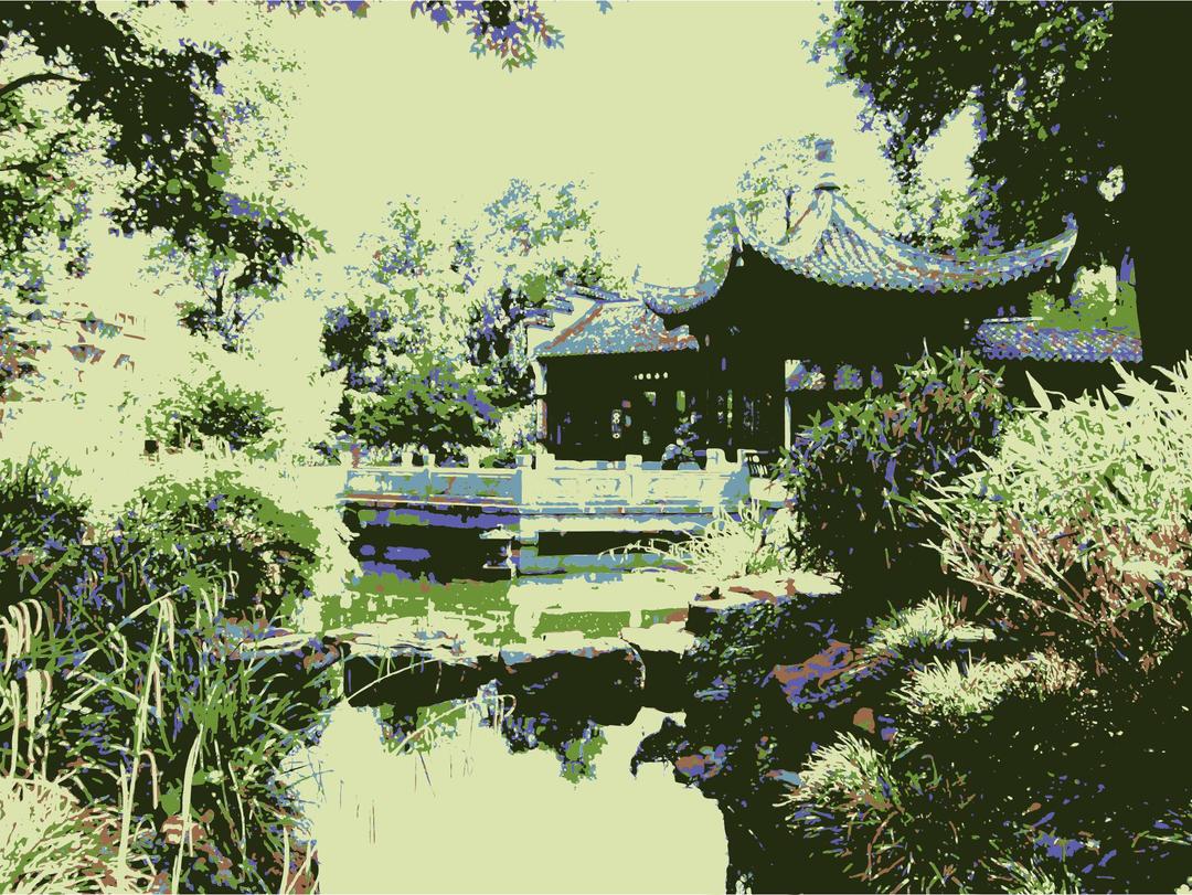 Chinese Garden XIII png transparent