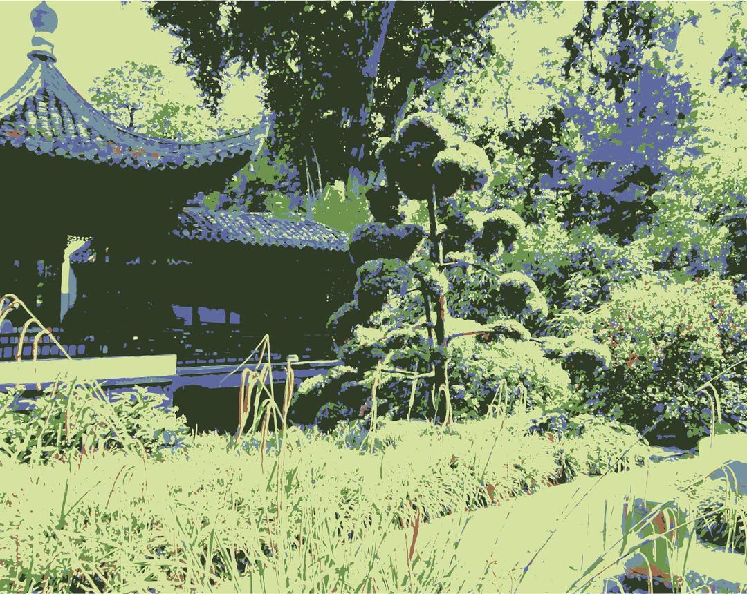 Chinese Garden XV png transparent