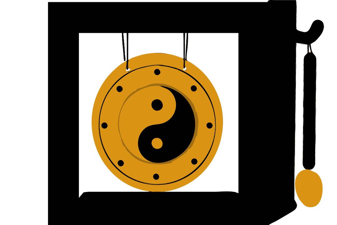 Chinese Gong png transparent