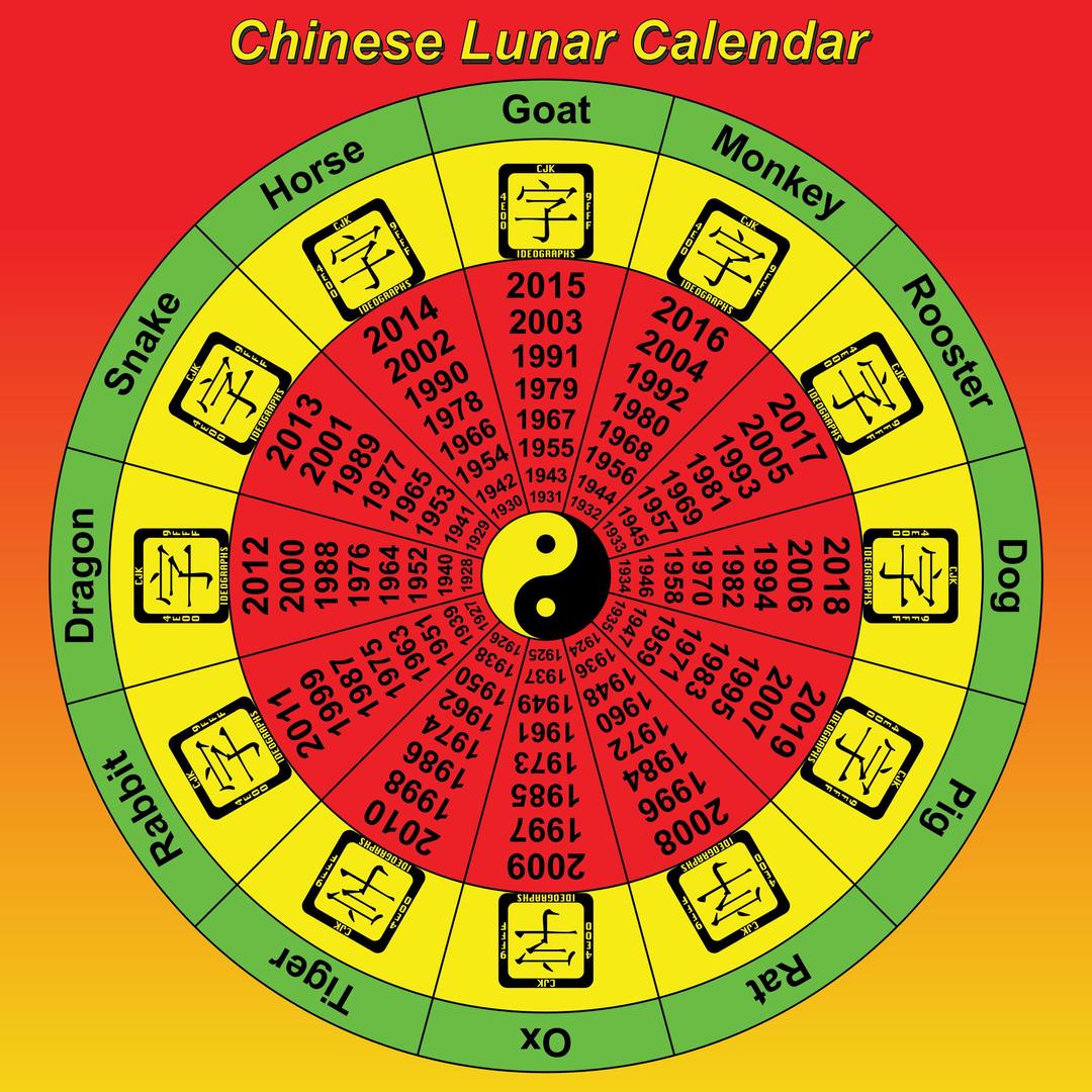 Chinese Lunar Calendar 4 png transparent