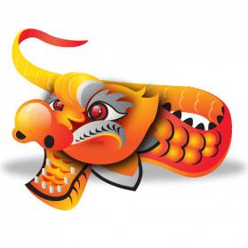 Chinese New Year Dragon png transparent