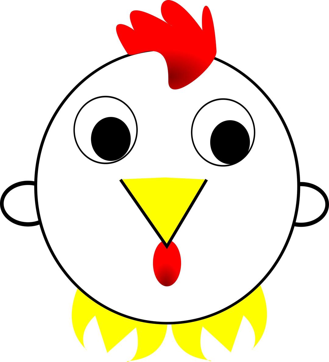 Chinese zodiac rooster png transparent