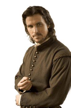 Christian Bale Side View png transparent